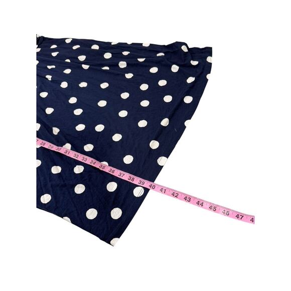 Boden Amelie Jersey Dress Navy Blue Polka Dot Soft Jersey Viscose Womens 14R New - Picture 7 of 7